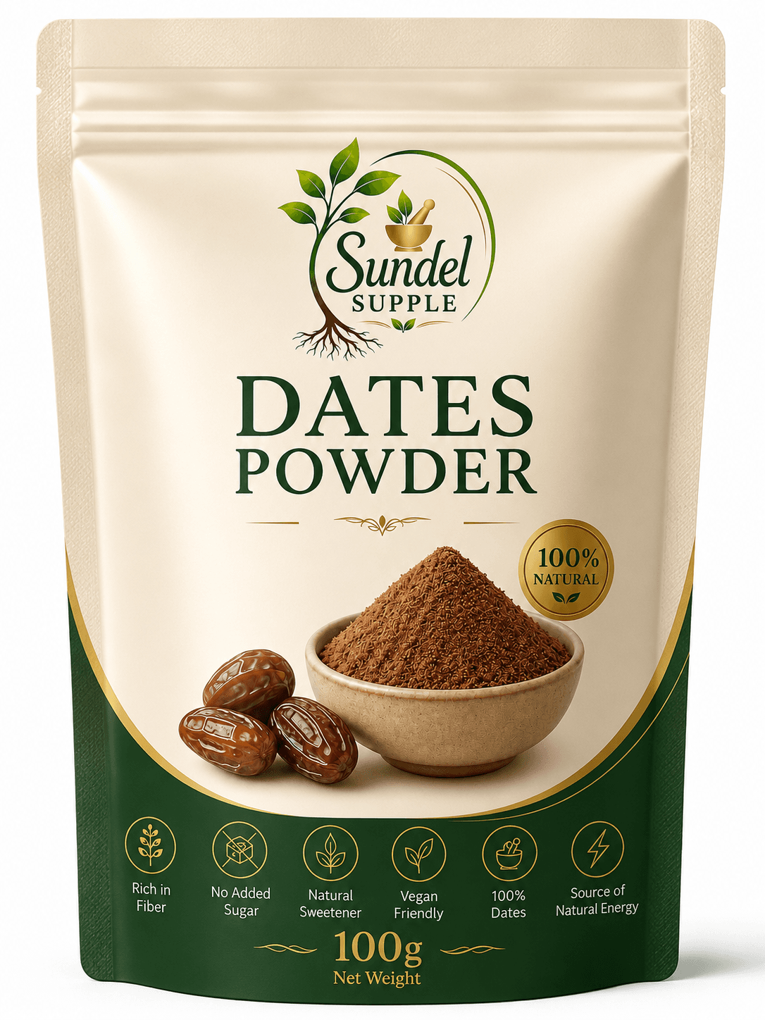 Naturally sweet, no added sugar